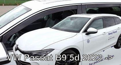 Deflectoare de vânt HEKO pentru Volkswagen Passat B9 (2023+) combi - 4 buc. față și spate