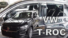 Deflectoare de vânt HEKO pentru Volkswagen T-Roc (2017+) 5D - 4 buc.