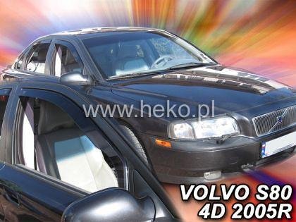 Deflectoare pentru VOLVO S80 (1998-2006) Sedan - 2 bucăți față