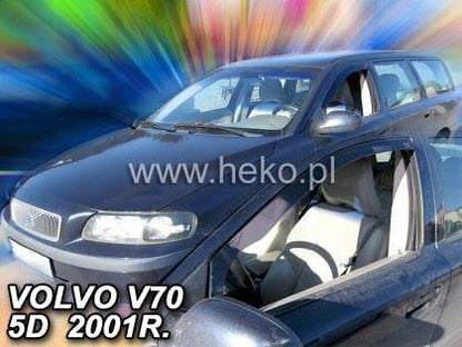 Deflectoare pentru VOLVO V70 (1990-2000) 5 uși S70 (1997+) / 850 (1991+) Sedan - 2 buc. față