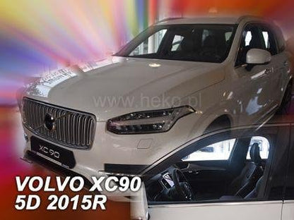 HEKO Wind Deflectors for VOLVO XC90 (2015+) 5-door - 2 pcs. front