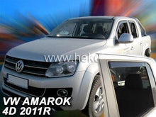 Deflectoare de vânt pentru VW AMAROK (2009+) 4 bucăți, față și spate