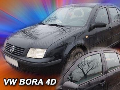 Deflectoare de ploaie pentru VW BORA (1998-2005) Sedan - 4 buc. față și spate
