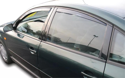 Deflectoare de ploaie pentru VW PASSAT B5 / B5.5 (1997-2004) Sedan - 4 buc. față și spate