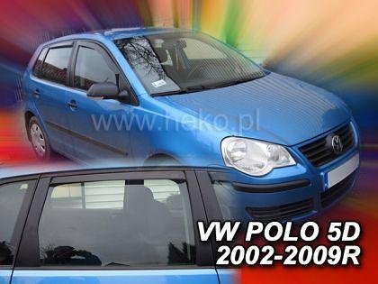 Deflectoare de vânt pentru VW POLO (2002-2009) 5 uși - 4buc. față și spate