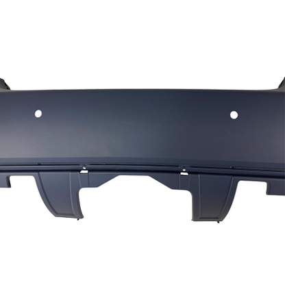 Bară de protecție spate pentru BMW E60 sedan (2003-2007) - design M-Tech cu găuri pentru senzori de parcare 24mm grunduită